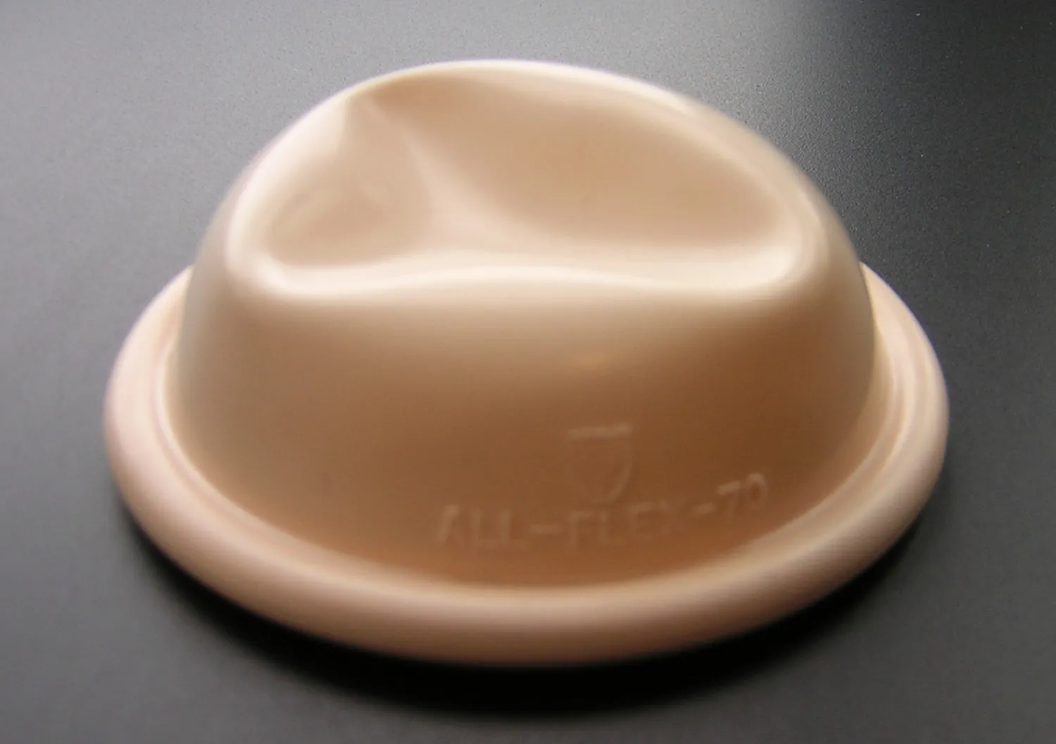 Diaphragm disc wear inspection on AODD pump part