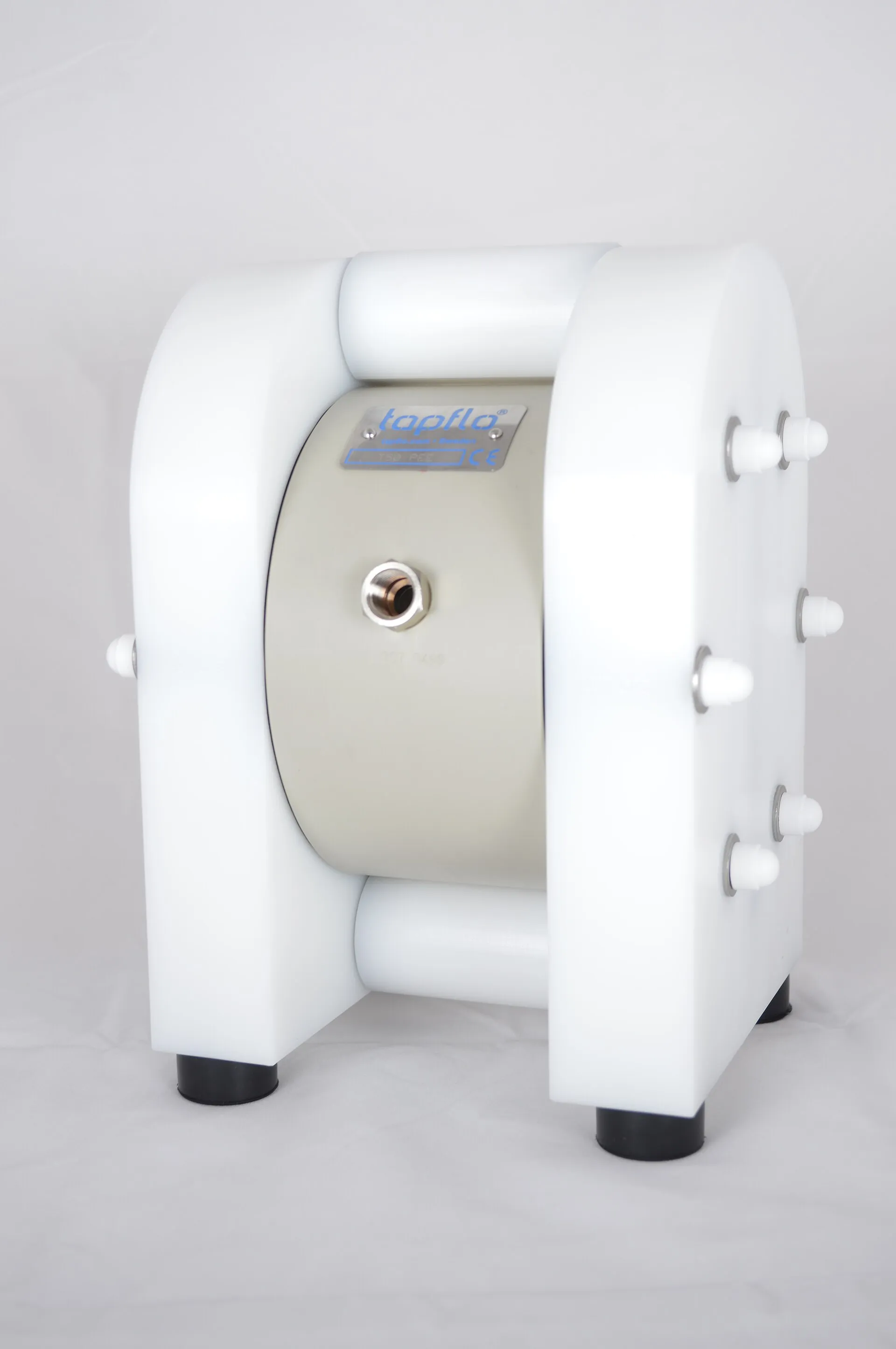 Plastic polypropylene diaphragm pump body